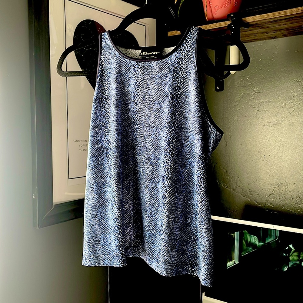 90s - 00s No Boundaries Print Tank Top